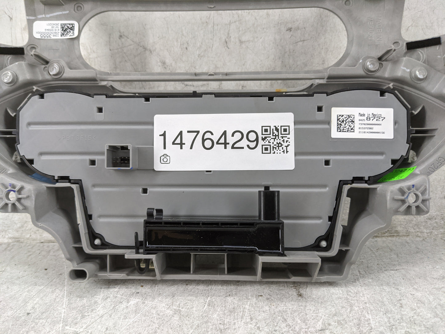 2017-2020 Gmc Yukon Climate Control Module Temperature AC/Heater Replacement P/N:84258727 815372982 Fits Fits 2017 2018 2019