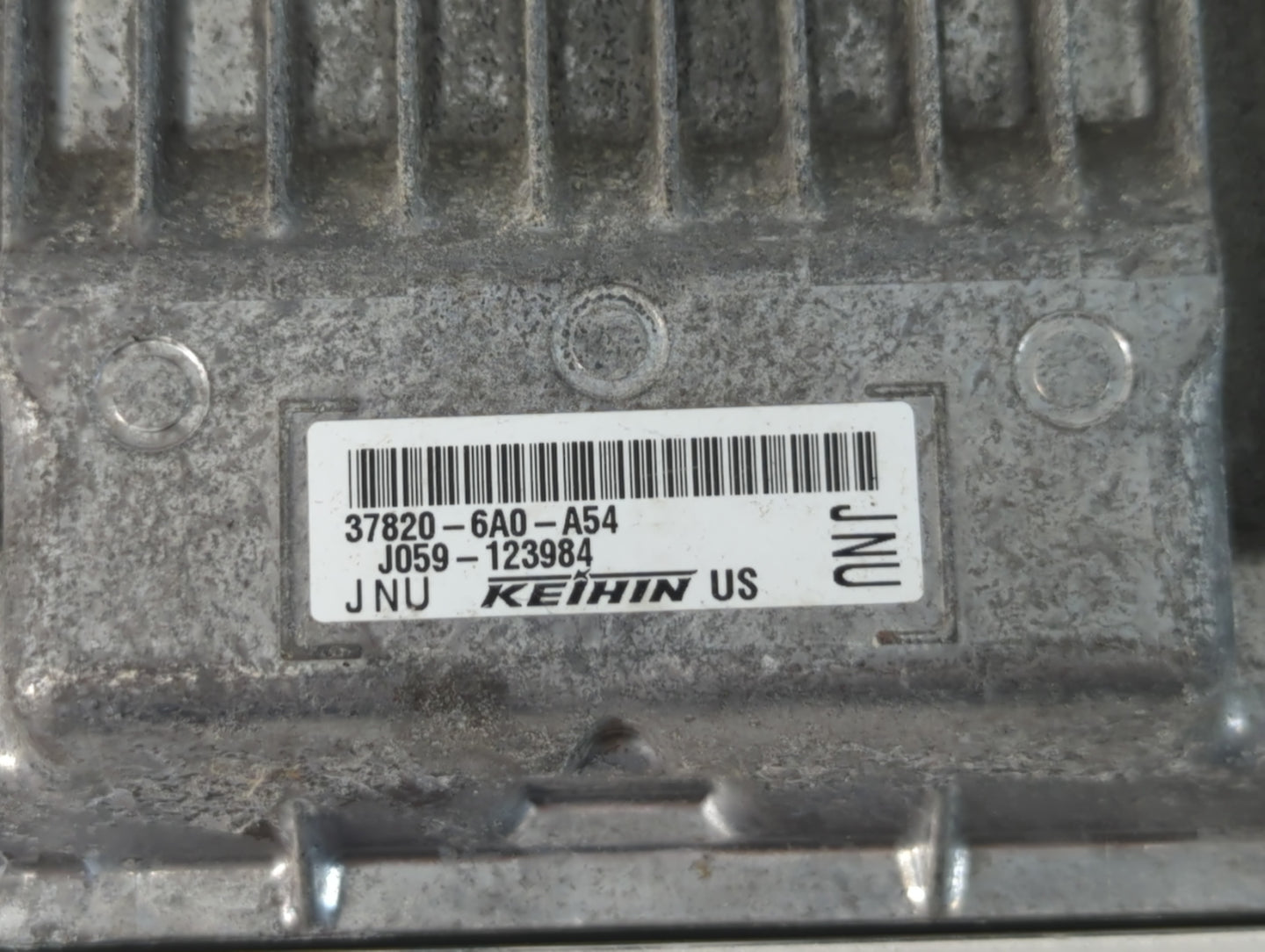 2018-2020 Honda Accord PCM Engine Control Computer ECU ECM PCU OEM P/N:37820-6A0-A54 Fits Fits 2018 2019 2020 OEM Used Auto 