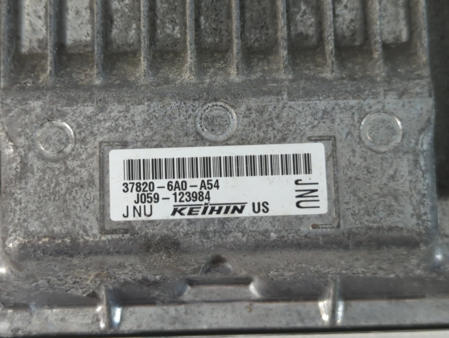 2018-2020 Honda Accord PCM Engine Control Computer ECU ECM PCU OEM P/N:37820-6A0-A54 Fits Fits 2018 2019 2020 OEM Used Auto 
