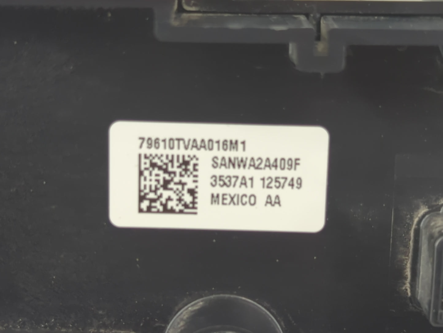 2018-2022 Honda Accord Climate Control Module Temperature AC/Heater Replacement P/N:79610TVAA016M1 Fits OEM Used Auto Parts 