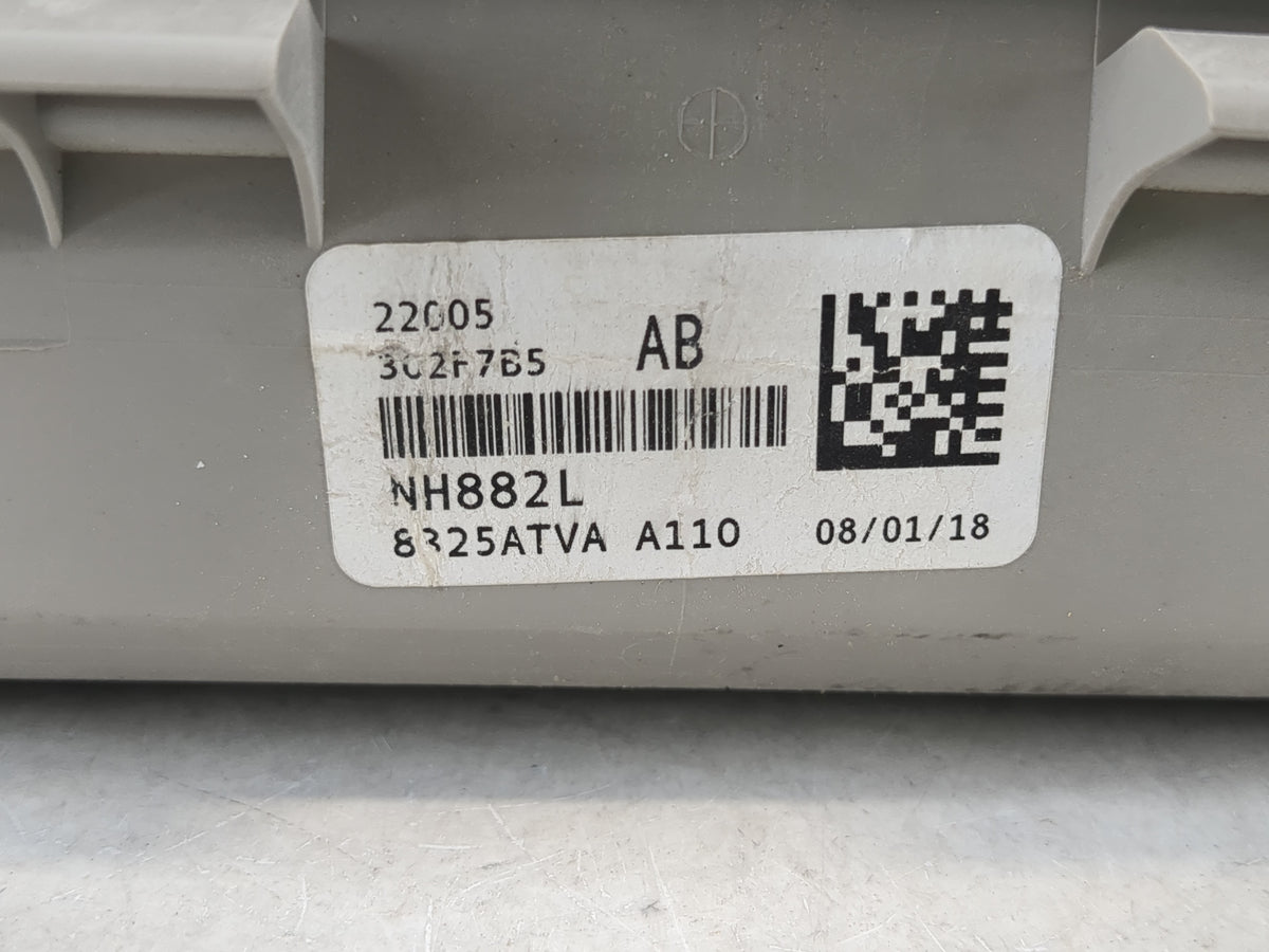 2018 Honda Accord Overhead Roof Console 1111425 - Oemusedautoparts1.com