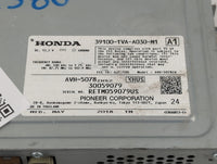 2018 Honda Accord Radio AM FM Cd Player Receiver Replacement P/N:39100-TVA-A030-M1 Fits OEM Used Auto Parts - Oemusedautopar