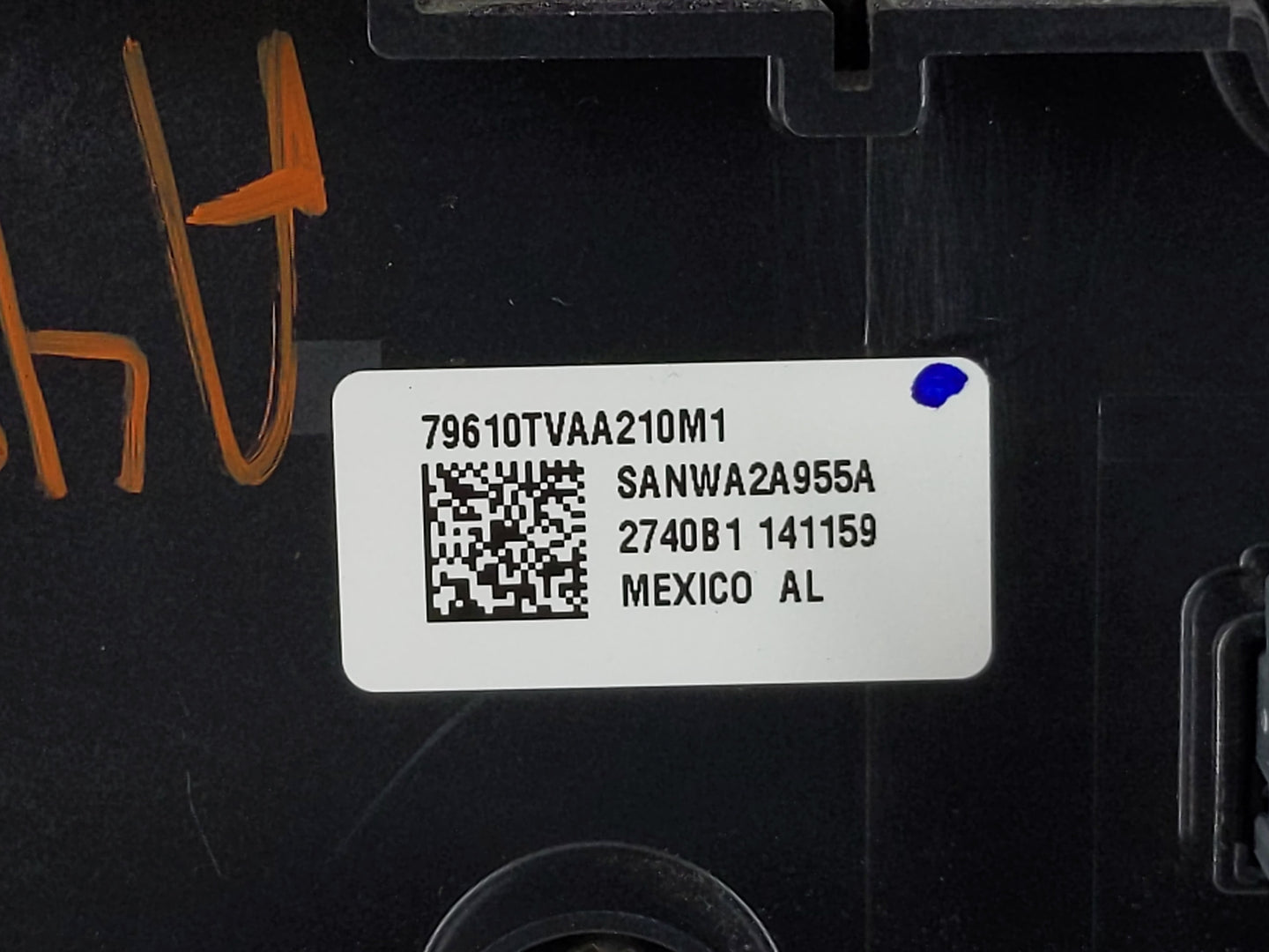 2018-2022 Honda Accord Climate Control Module Temperature AC/Heater Replacement P/N:79610TVA210M1 Fits OEM Used Auto Parts -