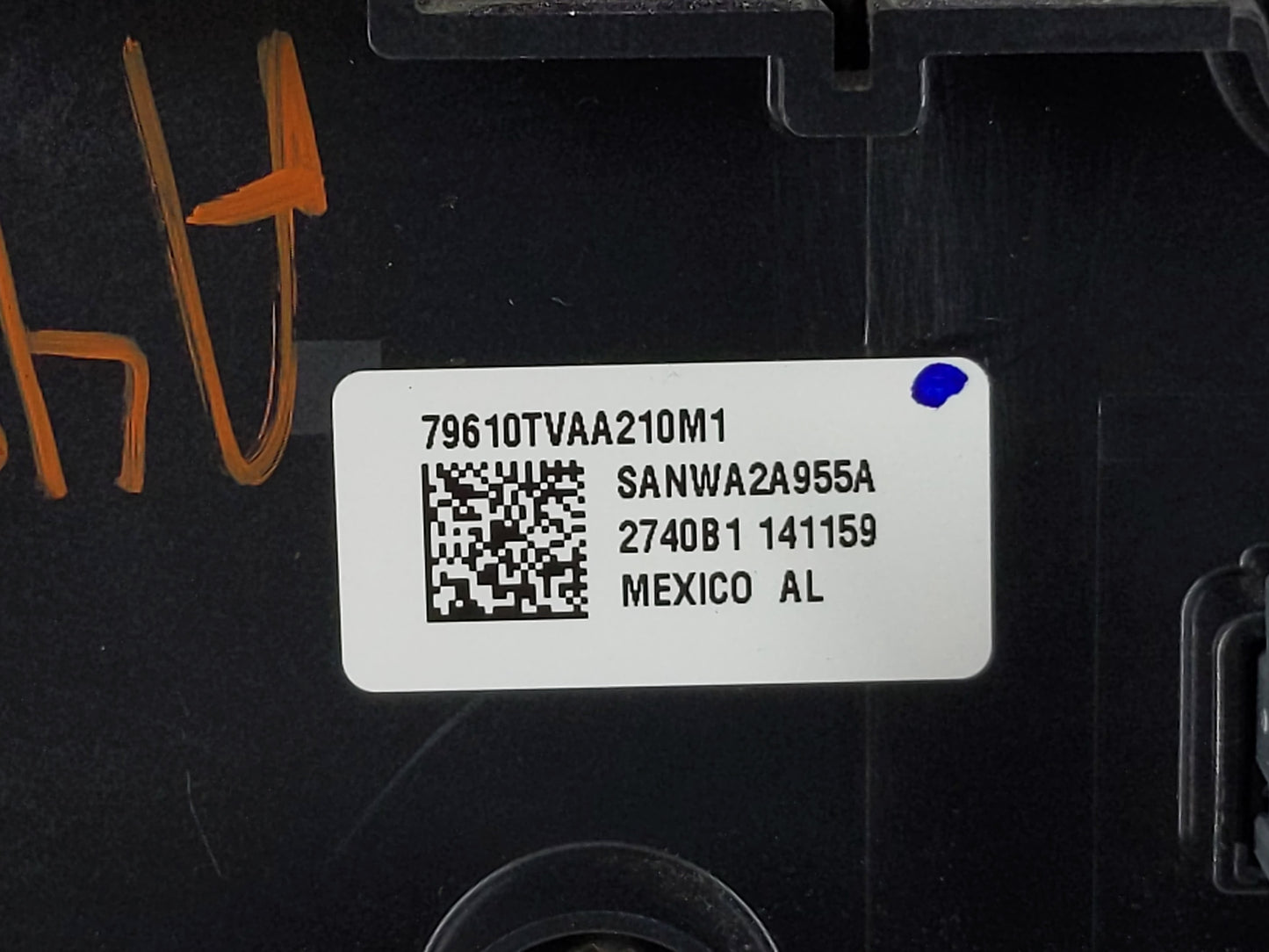 2018-2022 Honda Accord Climate Control Module Temperature AC/Heater Replacement P/N:79610TVA210M1 Fits OEM Used Auto Parts -