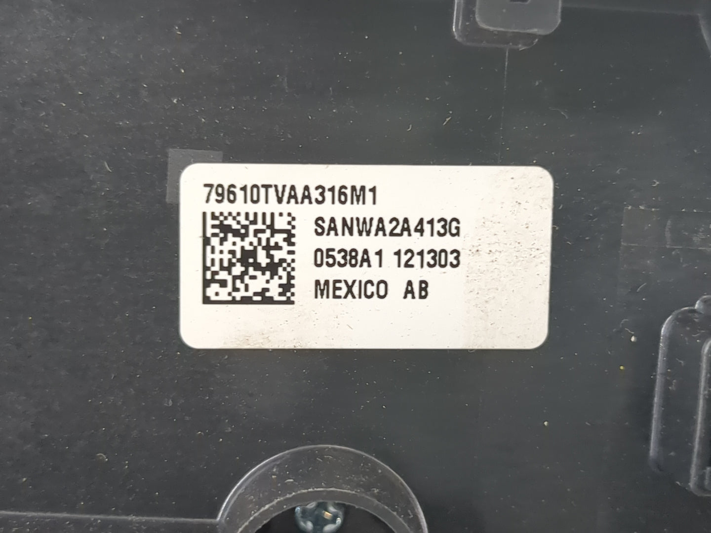 2018-2022 Honda Accord Climate Control Module Temperature AC/Heater Replacement P/N:79610TVA210M1 Fits OEM Used Auto Parts -