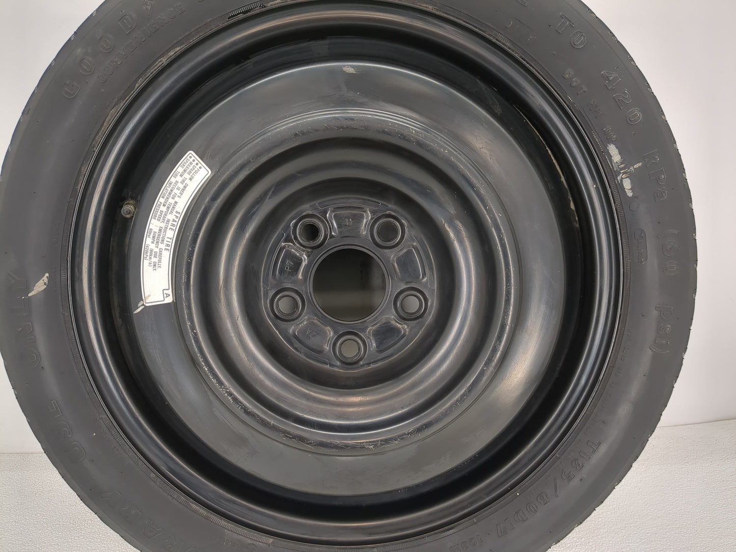 2016-2022 Honda Accord Spare Donut Tire Wheel Rim Oem - Oemusedautoparts1.com
