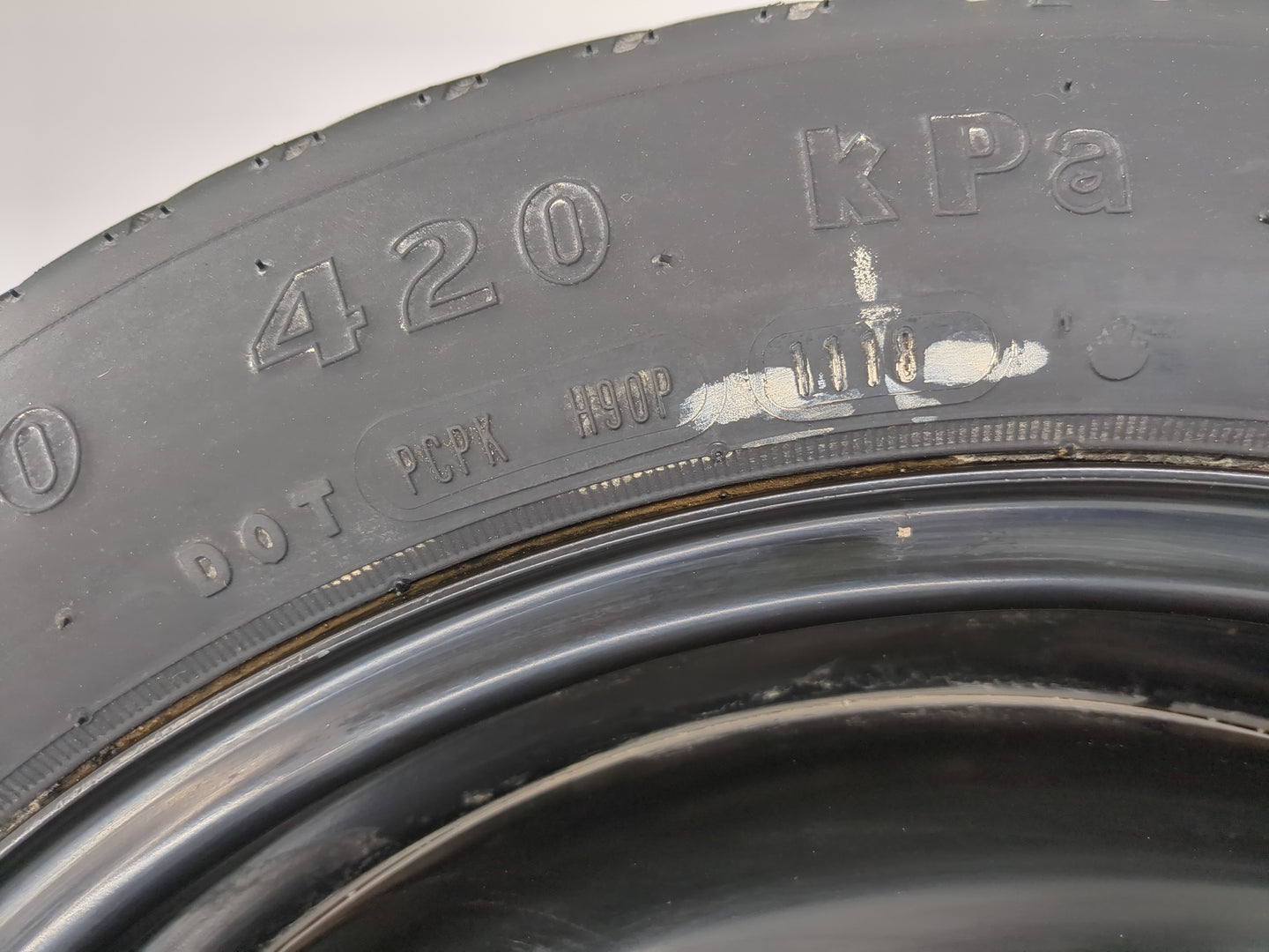 2016-2022 Honda Accord Spare Donut Tire Wheel Rim Oem - Oemusedautoparts1.com
