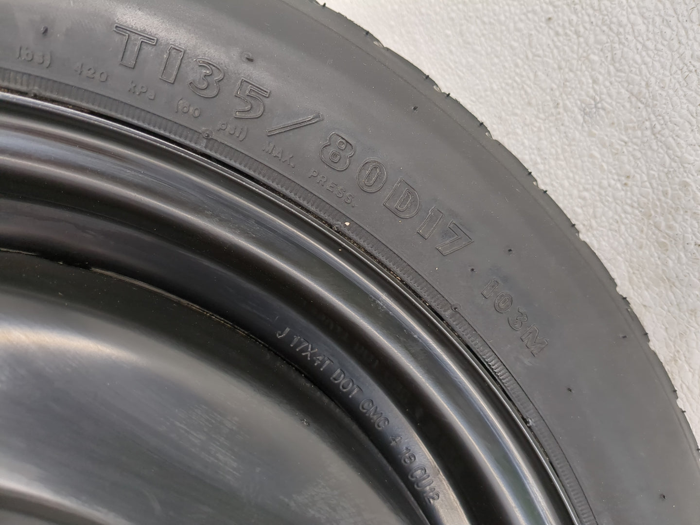 2016-2022 Honda Accord Spare Donut Tire Wheel Rim Oem - Oemusedautoparts1.com