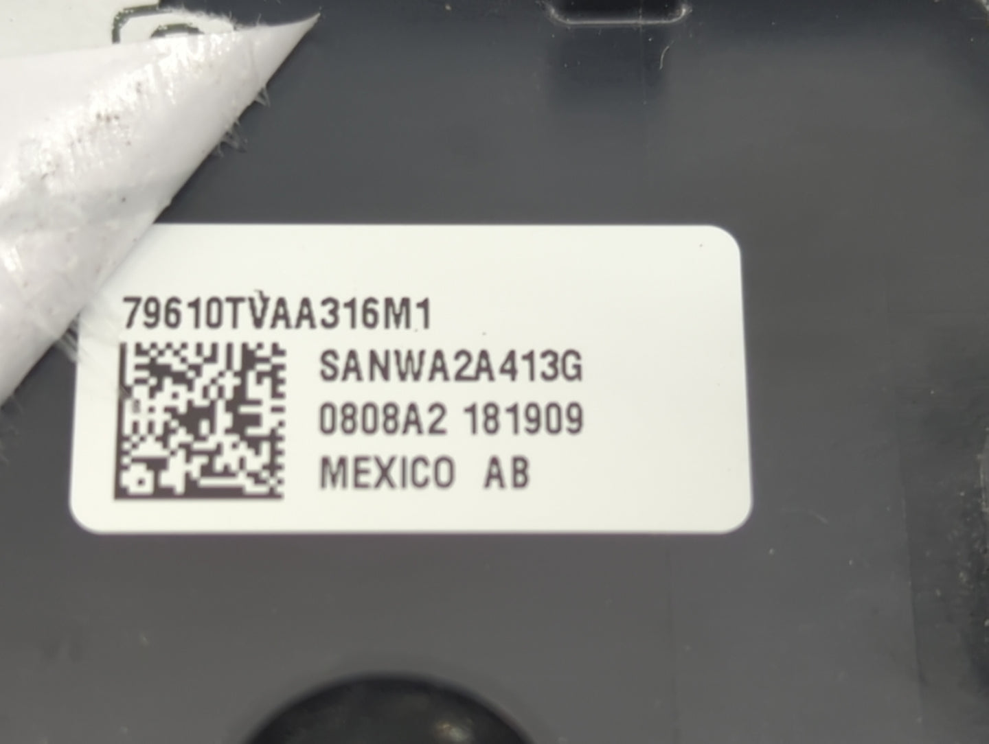 2018-2020 Honda Accord Climate Control Module Temperature AC/Heater Replacement P/N:79610TVAA316M1 Fits Fits 2018 2019 2020 