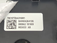 2018-2020 Honda Accord Climate Control Module Temperature AC/Heater Replacement P/N:79610TVAA316M1 Fits Fits 2018 2019 2020 
