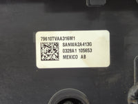 2018-2020 Honda Accord Climate Control Module Temperature AC/Heater Replacement P/N:79610TVAA316M1 Fits Fits 2018 2019 2020 