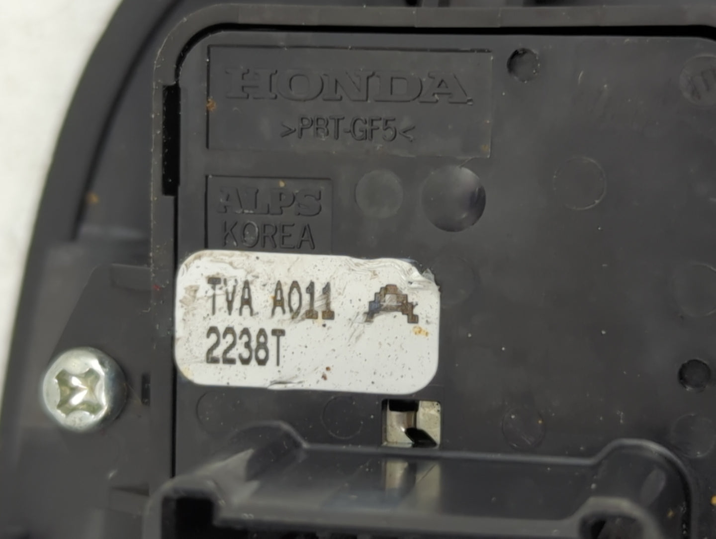 2018-2022 Honda Accord Master Power Window Switch Replacement Driver Side Left P/N:TVA A011 A Fits Fits 2018 2019 2020 2021 