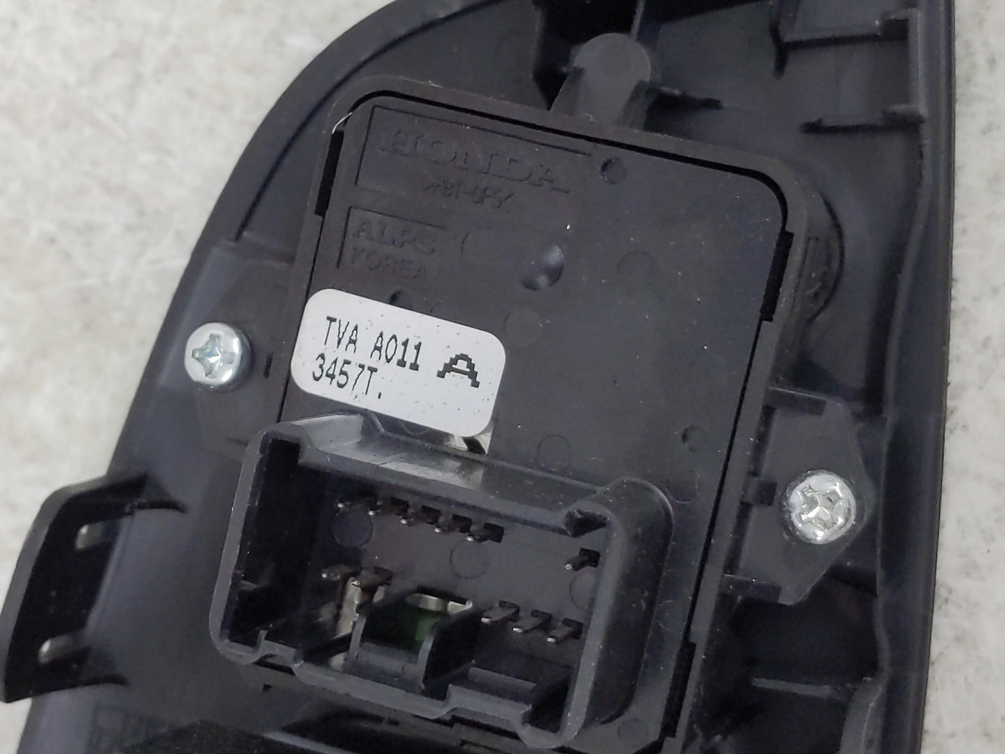 2018-2022 Honda Accord Master Power Window Switch Replacement Driver Side Left Fits Fits 2018 2019 2020 2021 2022 OEM Used A