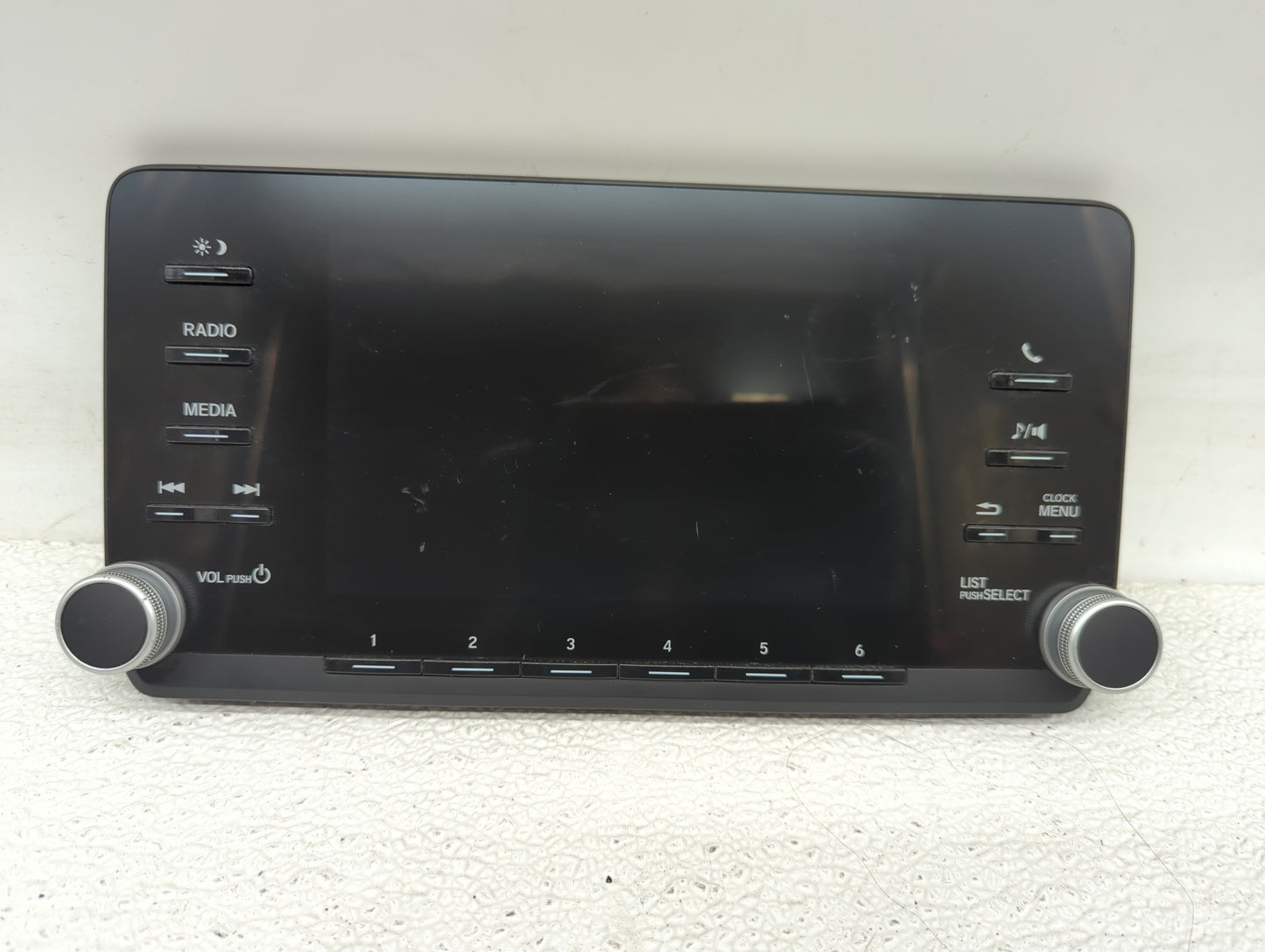 2018-2020 Honda Accord Radio AM FM Cd Player Receiver Replacement P/N:39710-TVA-A010-M1 Fits Fits 2018 2019 2020 OEM Used Au