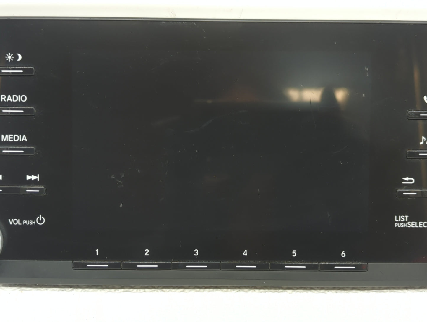 2018-2020 Honda Accord Radio AM FM Cd Player Receiver Replacement P/N:39710-TVA-A010-M1 Fits Fits 2018 2019 2020 OEM Used Au
