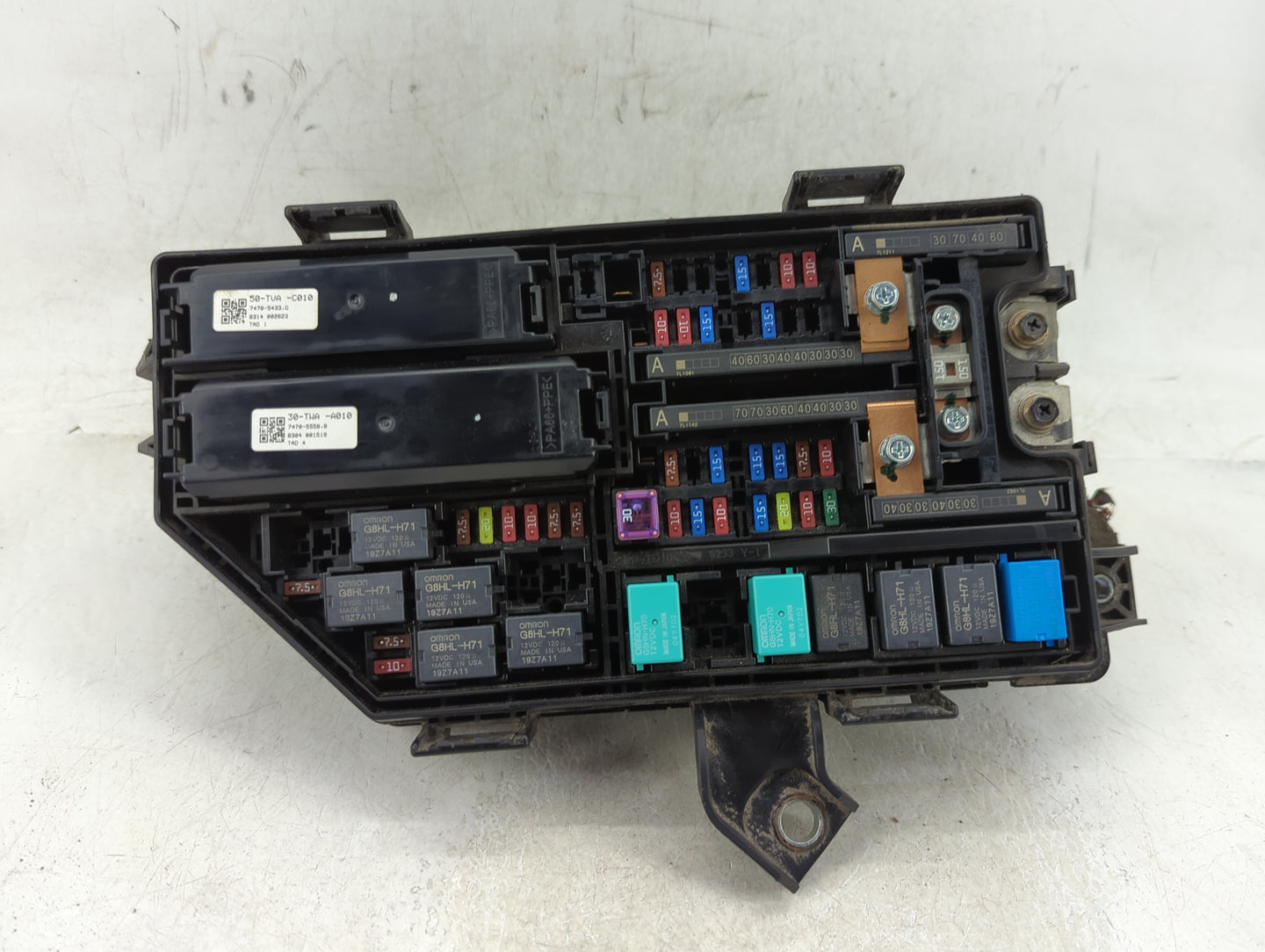 2018-2020 Honda Accord Fusebox Fuse Box Panel Relay Module Fits Fits 2018 2019 2020 OEM Used Auto Parts - Oemusedautoparts1.