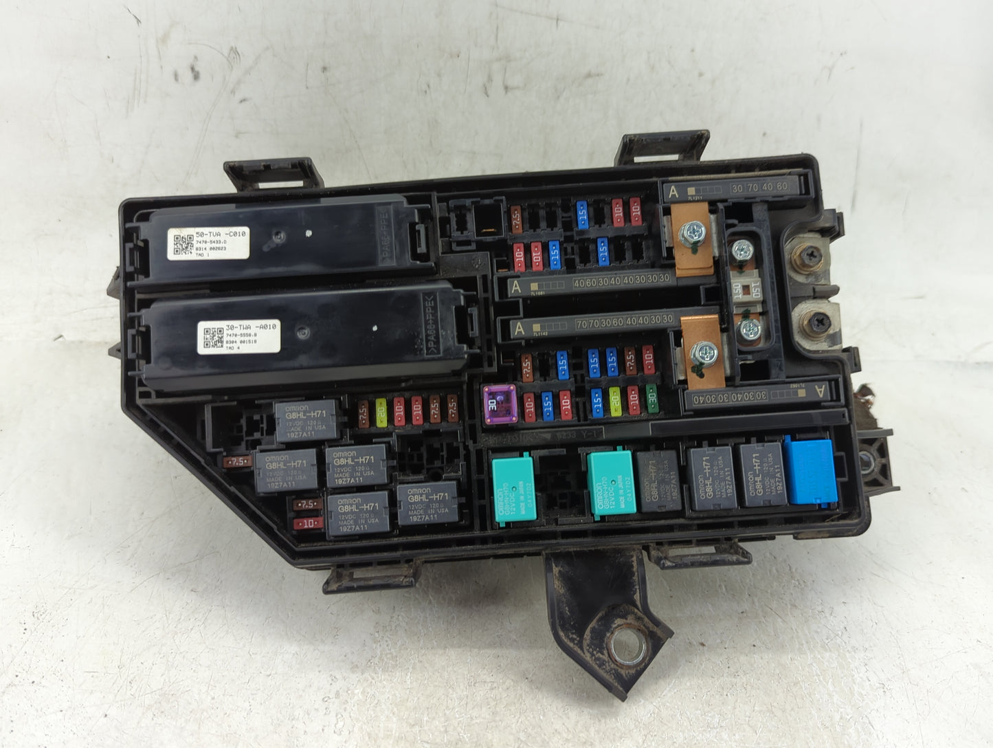 2018-2020 Honda Accord Fusebox Fuse Box Panel Relay Module Fits Fits 2018 2019 2020 OEM Used Auto Parts - Oemusedautoparts1.