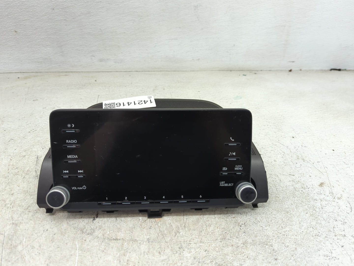 2018-2020 Honda Accord Radio AM FM Cd Player Receiver Replacement P/N:39100-TVA-A410-M1 Fits Fits 2018 2019 2020 OEM Used Au