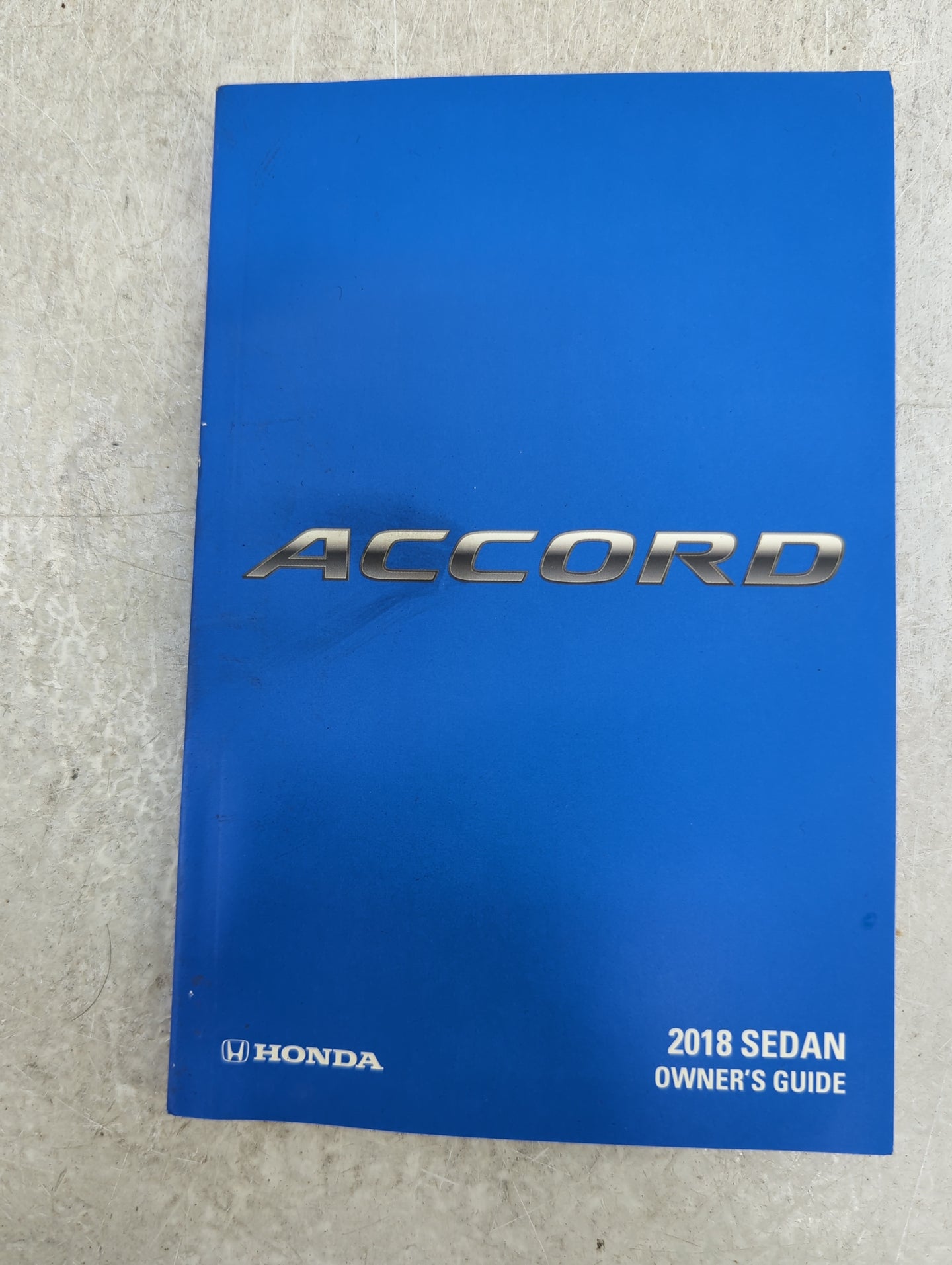 2018 Honda Accord Owners Manual Book Guide OEM Used Auto Parts - Oemusedautoparts1.com