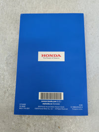 2018 Honda Accord Owners Manual Book Guide OEM Used Auto Parts - Oemusedautoparts1.com