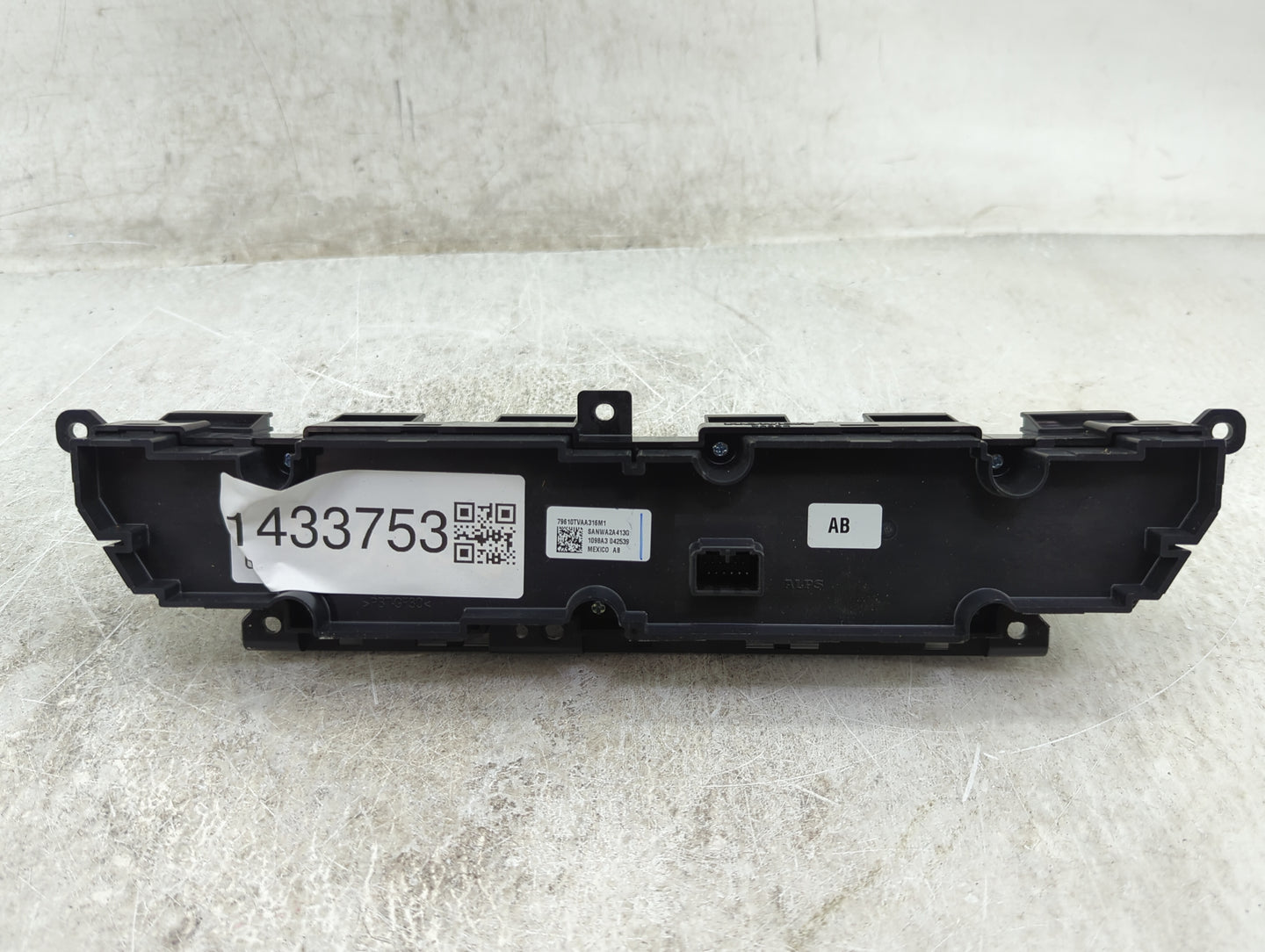 2018-2022 Honda Accord Climate Control Module Temperature AC/Heater Replacement P/N:79610TVAA316M1 Fits OEM Used Auto Parts 
