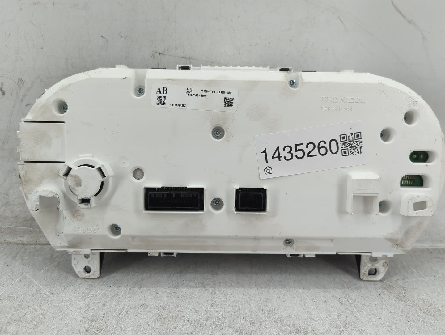 2018-2020 Honda Accord Instrument Cluster Speedometer Gauges P/N:78100-TVA-A115-M1 TN257540-3989 Fits Fits 2018 2019 2020 OE