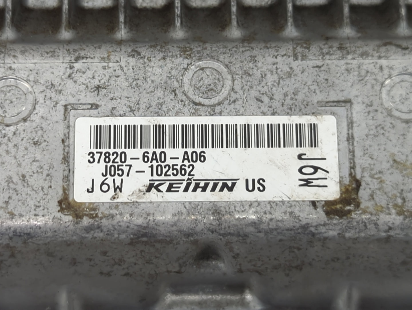 2018-2020 Honda Accord PCM Engine Control Computer ECU ECM PCU OEM P/N:37820-6A0-A06 Fits Fits 2018 2019 2020 OEM Used Auto 