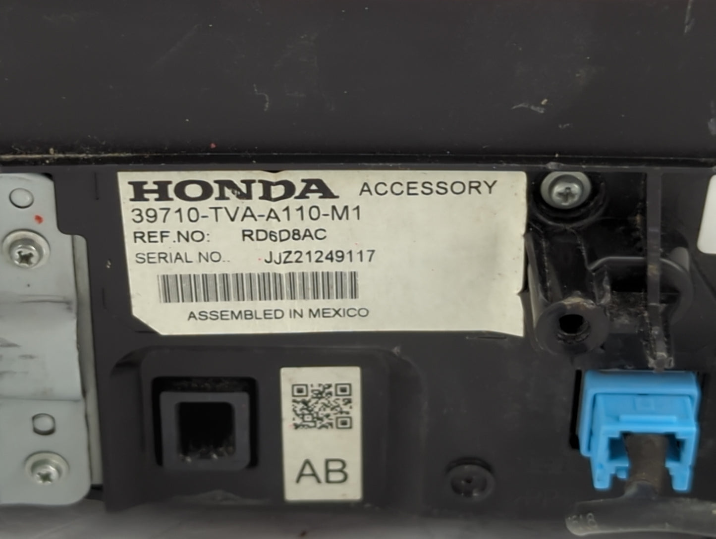 2018-2022 Honda Accord Information Display Screen 1463431 - Oemusedautoparts1.com