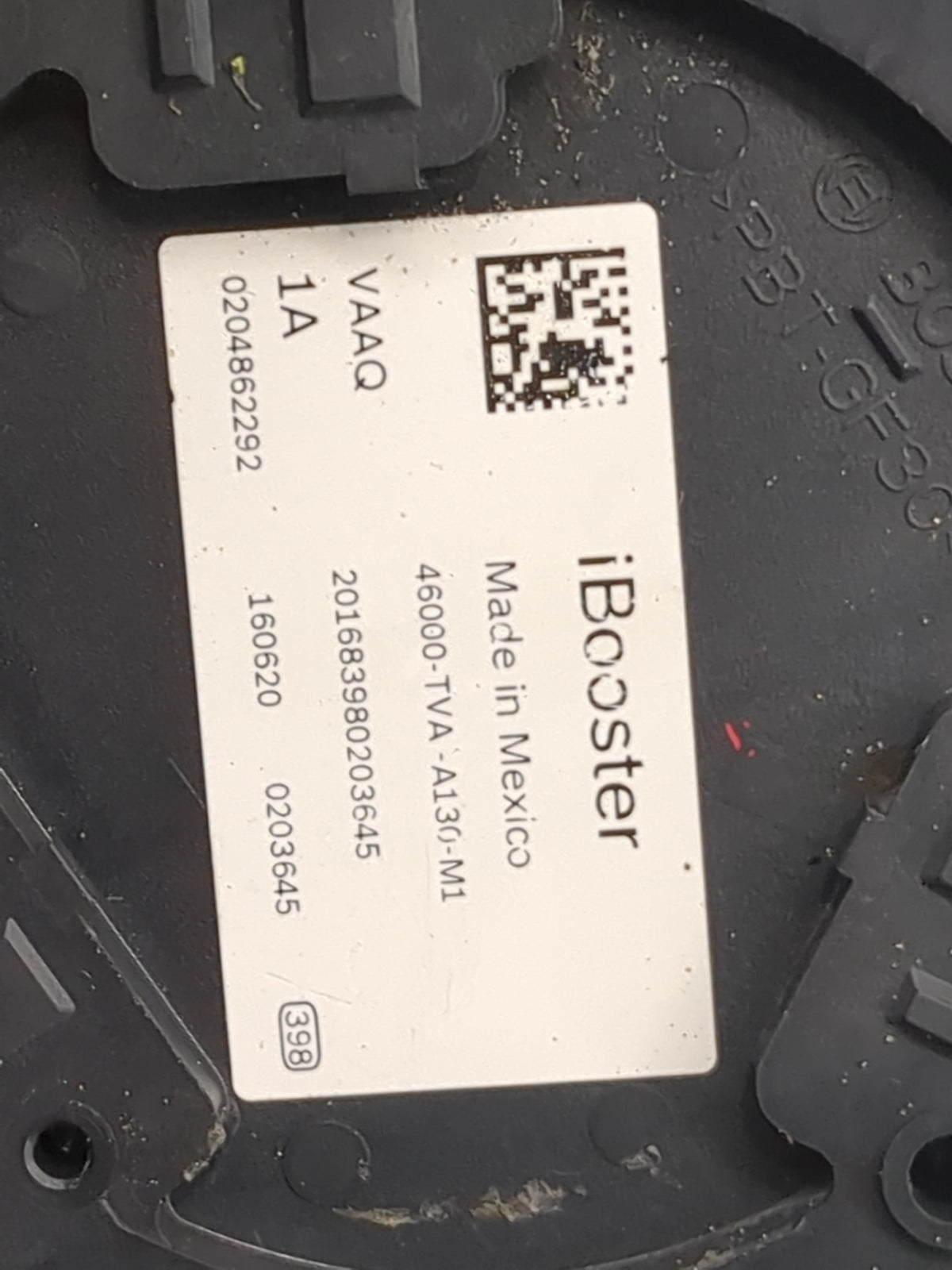 2018-2020 Honda Accord Power Brake Booster Oem 1510169 - Oemusedautoparts1.com