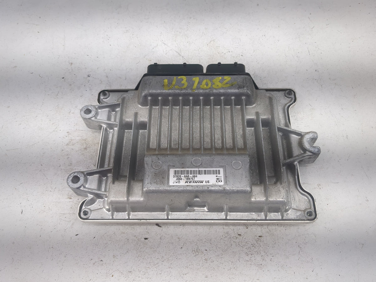 2018-2020 Honda Accord PCM Engine Control Computer ECU ECM PCU OEM P/N:37820-6A0-A64 Fits 2018 2019 2020 OEM Used Auto Parts
