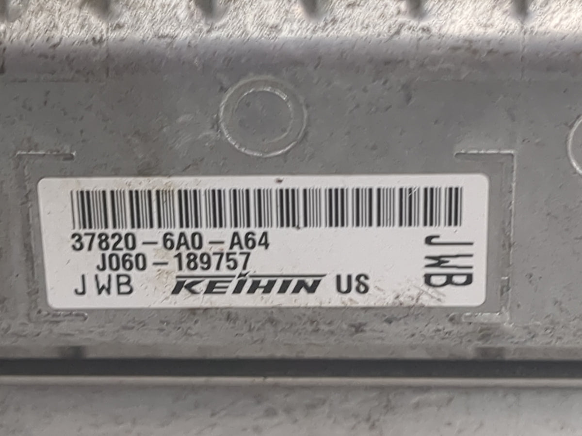 2018-2020 Honda Accord PCM Engine Control Computer ECU ECM PCU OEM P/N:37820-6A0-A64 Fits 2018 2019 2020 OEM Used Auto Parts