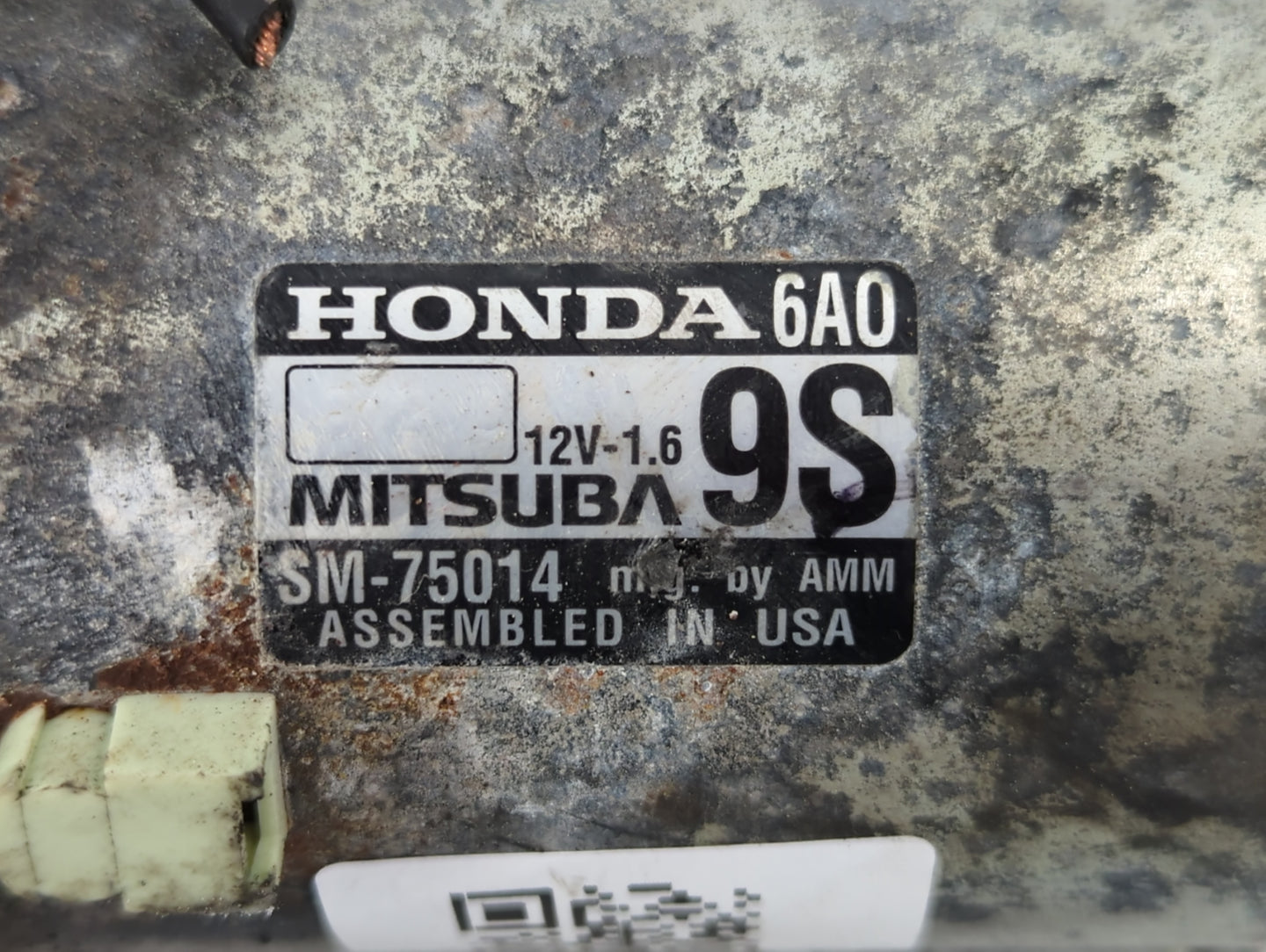 2018-2020 Honda Accord Car Starter Motor Solenoid OEM P/N:SM-75014 Fits Fits 2018 2019 2020 OEM Used Auto Parts - Oemusedaut