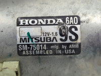 2018-2020 Honda Accord Car Starter Motor Solenoid OEM P/N:SM-75014 Fits Fits 2018 2019 2020 OEM Used Auto Parts - Oemusedaut