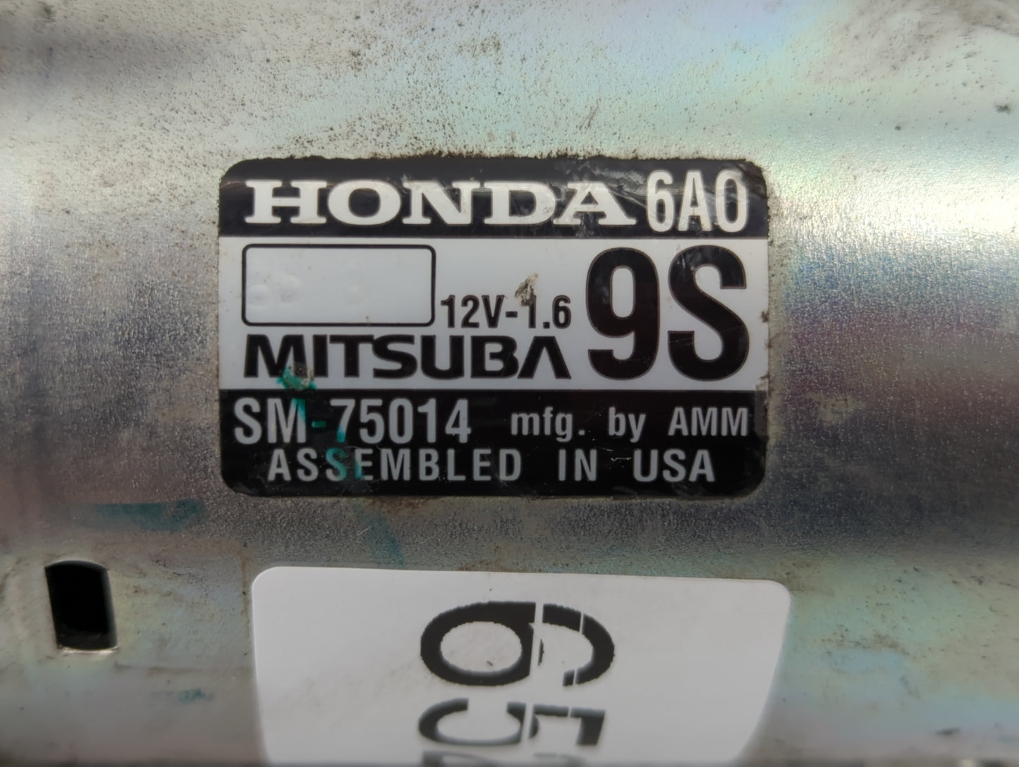 2018-2020 Honda Accord Car Starter Motor Solenoid OEM P/N:SM-75014 Fits Fits 2018 2019 2020 OEM Used Auto Parts - Oemusedaut