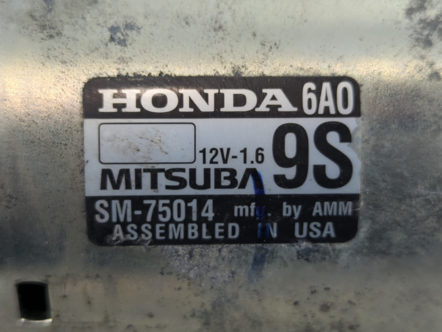 2018-2020 Honda Accord Car Starter Motor Solenoid OEM P/N:SM-75014 Fits Fits 2018 2019 2020 OEM Used Auto Parts - Oemusedaut
