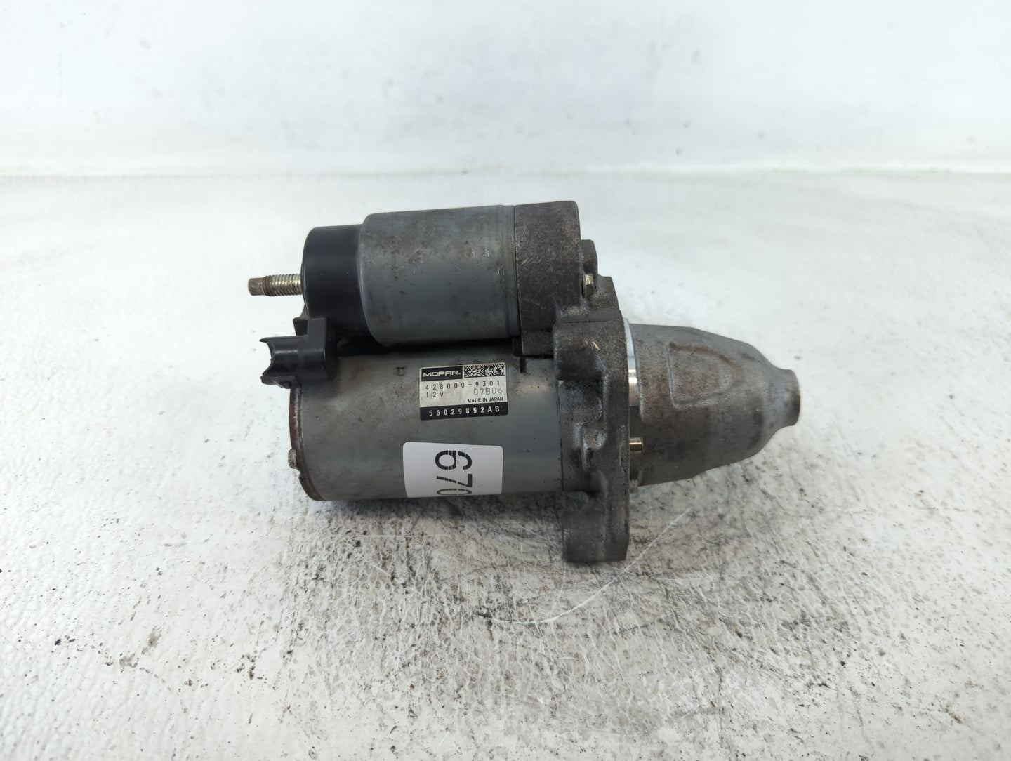 2018-2020 Honda Accord Car Starter Motor Solenoid OEM P/N:428000-9301 Fits Fits 2018 2019 2020 OEM Used Auto Parts - Oemused