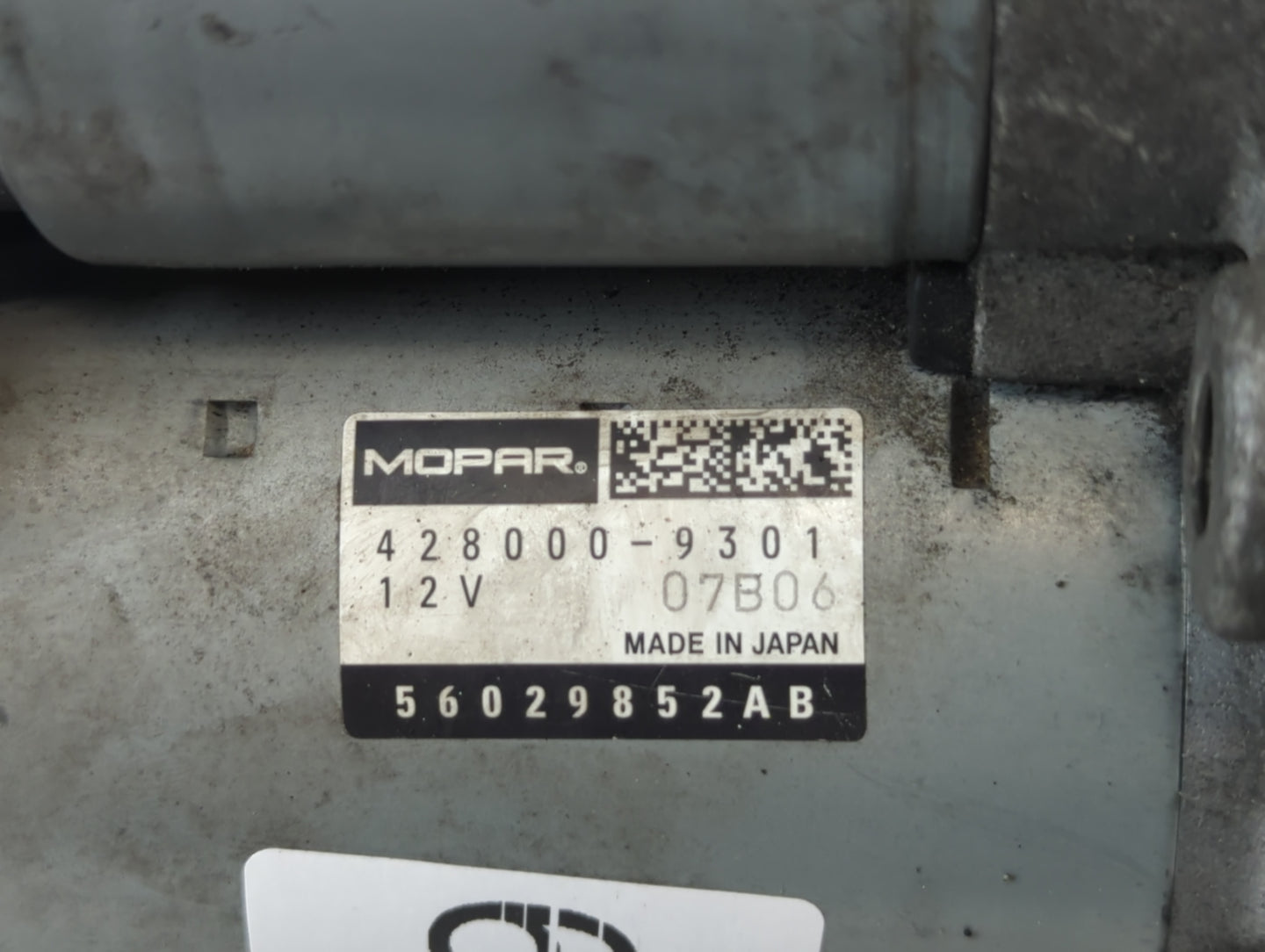 2018-2020 Honda Accord Car Starter Motor Solenoid OEM P/N:428000-9301 Fits Fits 2018 2019 2020 OEM Used Auto Parts - Oemused