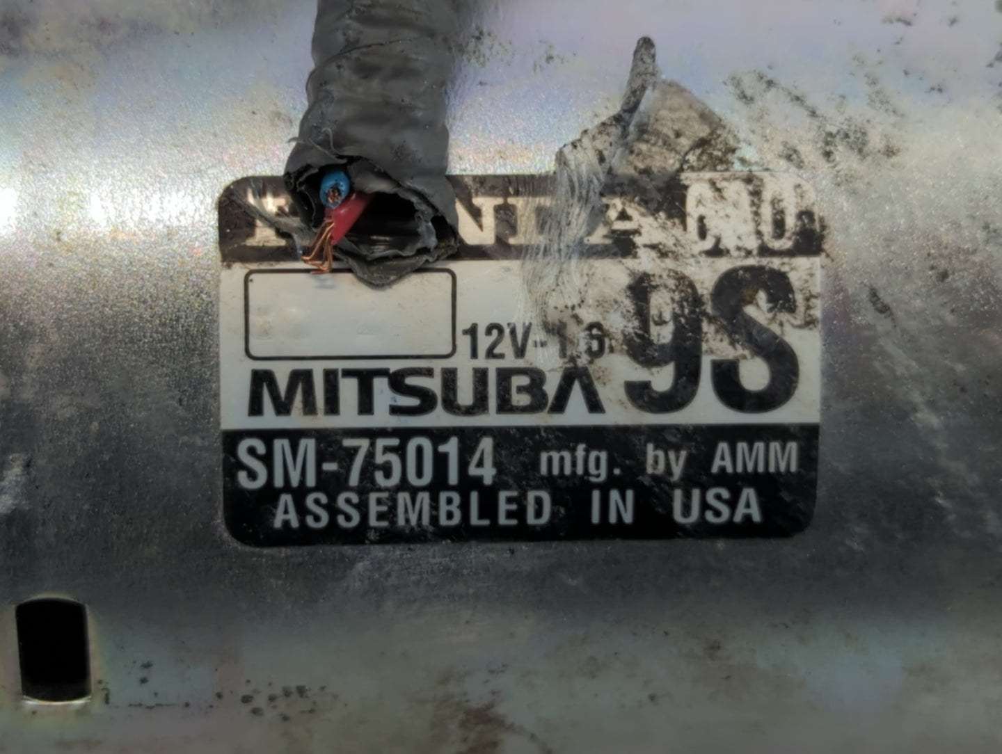 2018-2020 Honda Accord Car Starter Motor Solenoid OEM P/N:SM-75014 Fits Fits 2018 2019 2020 OEM Used Auto Parts - Oemusedaut