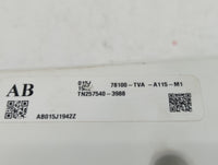 2018-2020 Honda Accord Instrument Cluster Speedometer Gauges P/N:78100-TVA-A115-M1 Fits Fits 2018 2019 2020 OEM Used Auto Pa
