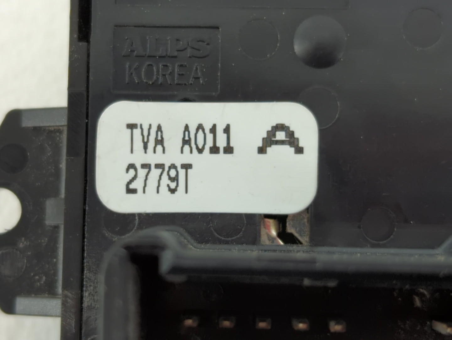 2018-2022 Honda Accord Master Power Window Switch Replacement Driver Side Left P/N:2779T TVA A011 Fits OEM Used Auto Parts -