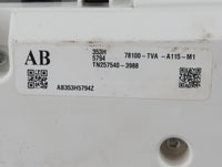 2018-2020 Honda Accord Instrument Cluster Speedometer Gauges P/N:TN257540-3988 78100-TVA-A115-M1 Fits Fits 2018 2019 2020 OE