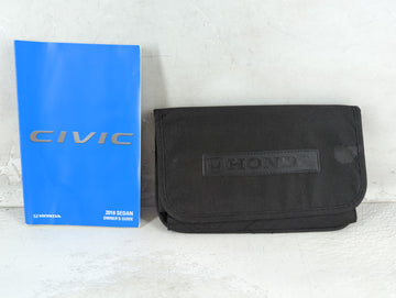 2018 Honda Civic Owners Manual Book Guide P/N:00X31-TEG-G000 OEM Used Auto Parts - Oemusedautoparts1.com