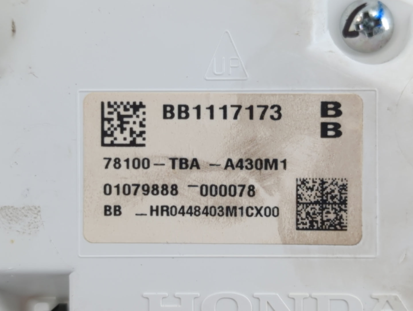 2016-2018 Honda Civic Instrument Cluster Speedometer Gauges P/N:78100-TBA-A430M1 Fits Fits 2016 2017 2018 OEM Used Auto Part