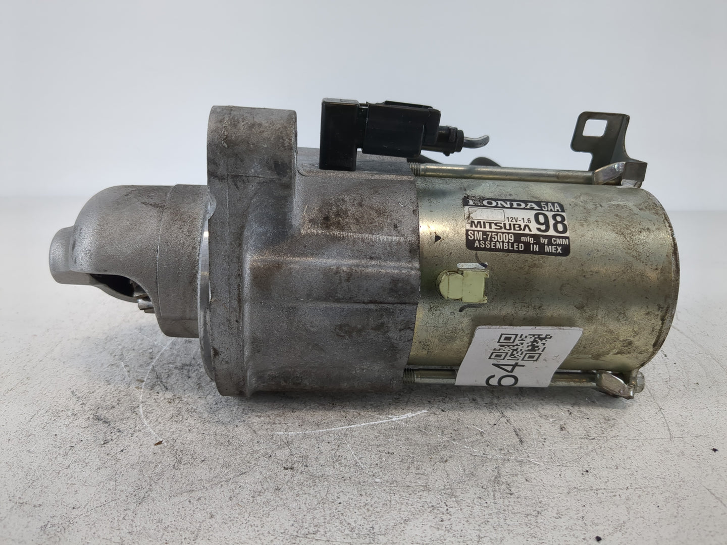 2016-2017 Honda Civic Car Starter Motor Solenoid OEM P/N:SM-75009 Fits Fits 2016 2017 2020 OEM Used Auto Parts - Oemusedauto