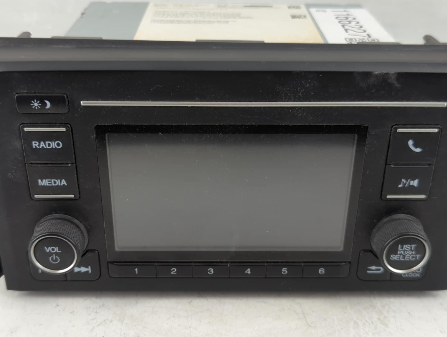 2017-2018 Honda Civic Radio AM FM Cd Player Receiver Replacement P/N:39100-TGG-A620-M1 Fits Fits 2017 2018 OEM Used Auto Par