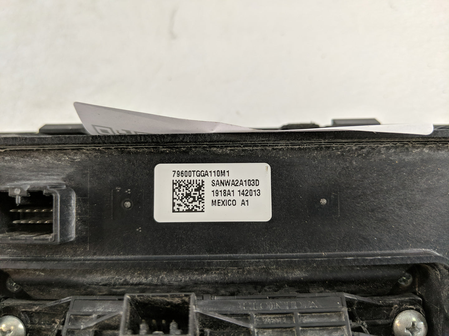 2017-2018 Honda Civic Climate Control Module Temperature AC/Heater Replacement P/N:79600TGGA110M1 Fits Fits 2017 2018 OEM Us