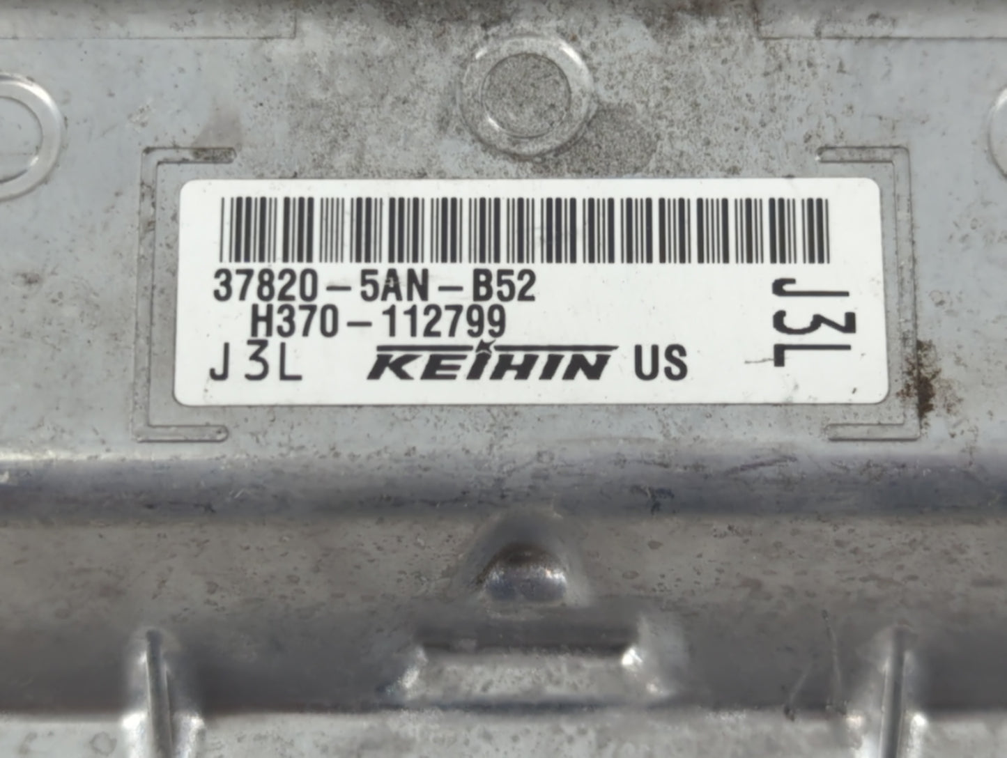 2017-2018 Honda Civic PCM Engine Control Computer ECU ECM PCU OEM P/N:37820-5AM-A03 Fits Fits 2017 2018 OEM Used Auto Parts 