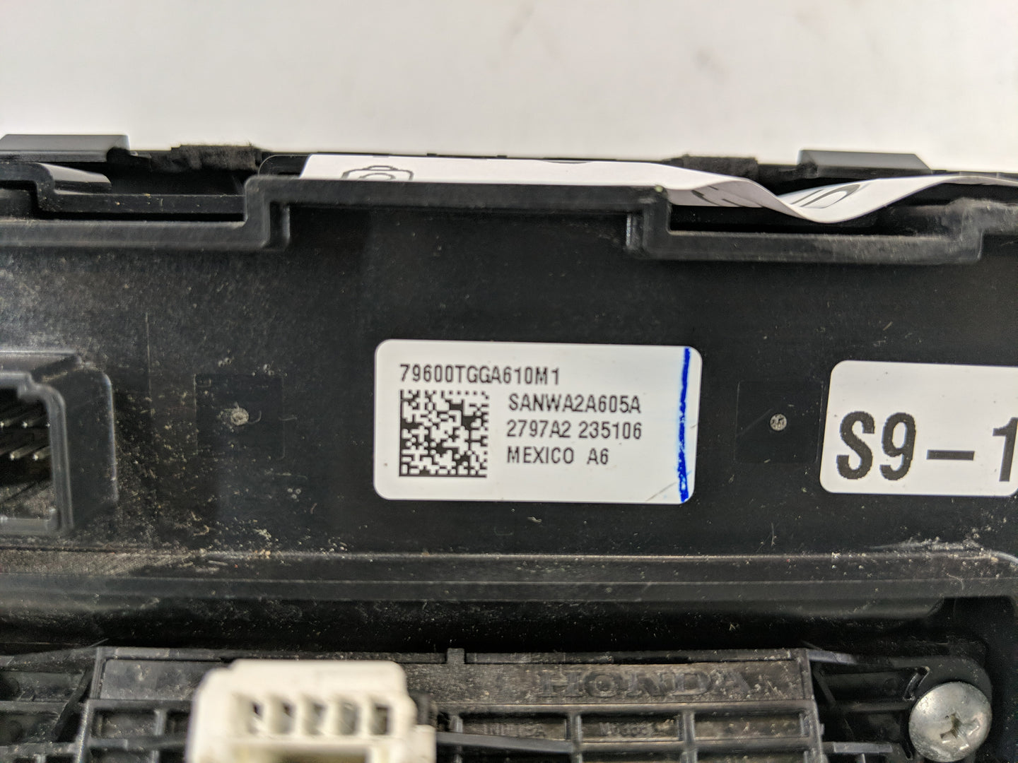 2017-2018 Honda Civic Climate Control Module Temperature AC/Heater Replacement P/N:79600TGGA610M1 Fits Fits 2017 2018 OEM Us