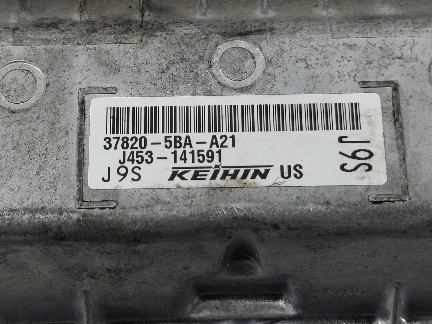 2018 Honda Civic PCM Engine Control Computer ECU ECM PCU OEM P/N:37820-5BA-A21 Fits OEM Used Auto Parts - Oemusedautoparts1.