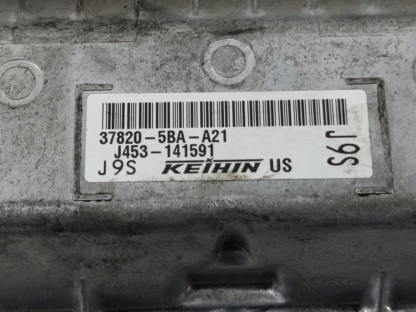 2018 Honda Civic PCM Engine Control Computer ECU ECM PCU OEM P/N:37820-5BA-A21 Fits OEM Used Auto Parts - Oemusedautoparts1.